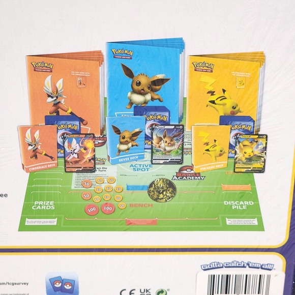 Pokemon TCG Battle Academy Booster Card Collection Complete Brand New Sealed - Picture 6 of 7